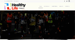 Desktop Screenshot of healthylifeconsult.com